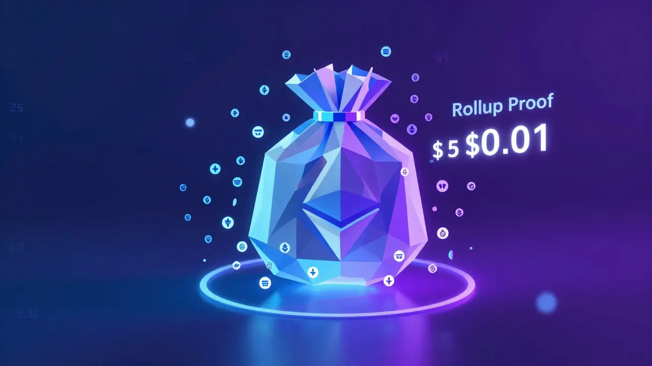 How Rollups Drastically Cut Blockchain Transaction Costs