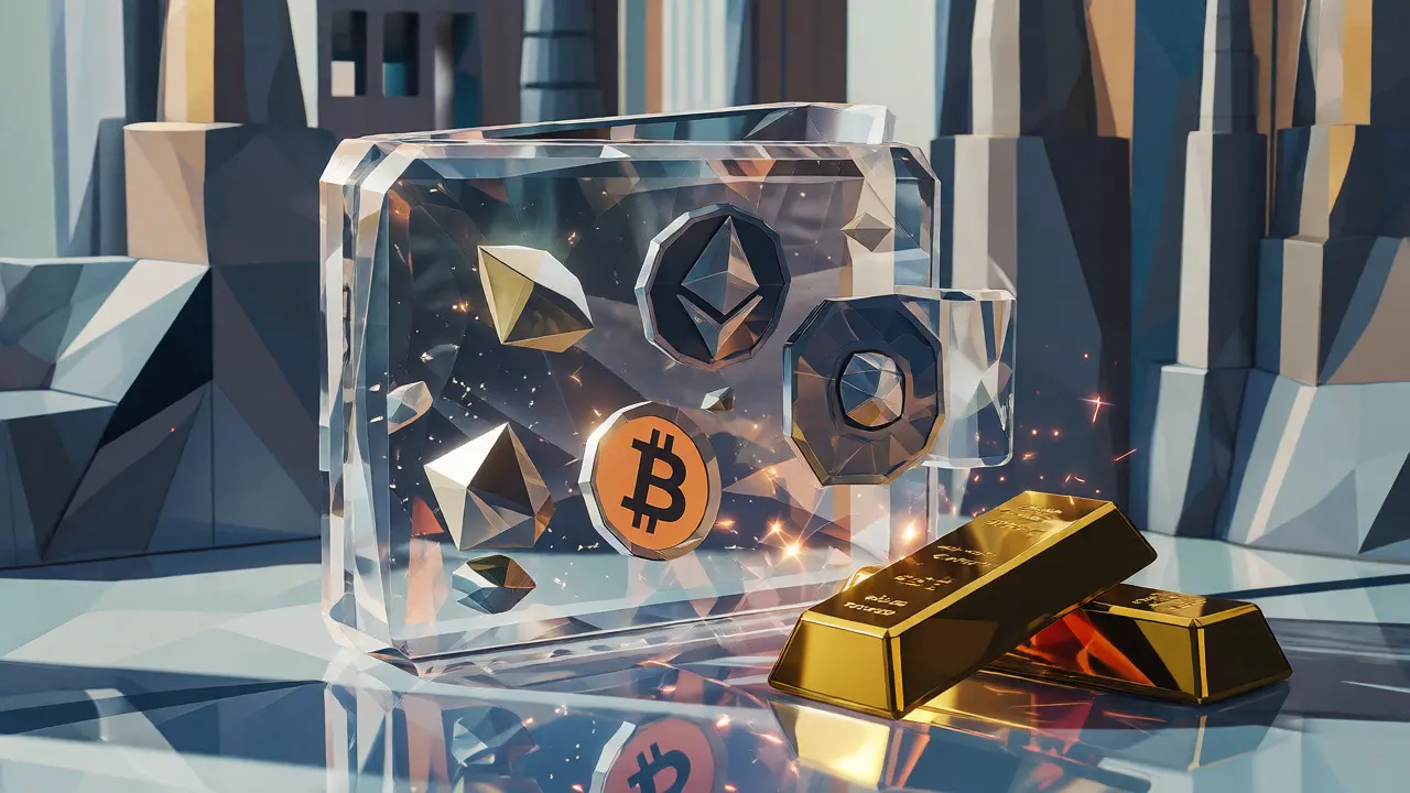 Crystalline vault illustrating non-taxable crypto swaps